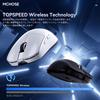 MCHOSE L7 Wireless Gaming Mouse with 1K Bluetooth 250mAh Available in 3 PC Accessory Dongle, Ultra-Lightweight (Approx. 39g), PAW3395, 26000DPI, /