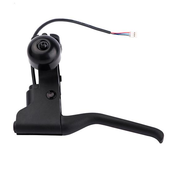 Тормозной рычаг электрического скутера с звонком. Простая установка. Алюминиевый сплав. Велосипедный тормозной рычаг. Аксессуары для рычага тормоза.