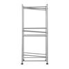 3 Tiers Water Jug Holder Single Row Water Bottle Rack for 3 Bottles Silver