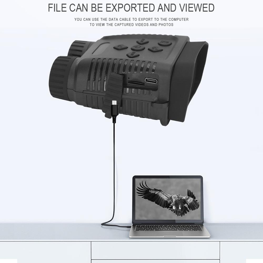 1080P Portable Mini Night-Vision Device Day Night Use Binocular Night-Vision Device 4X Digital Zoom