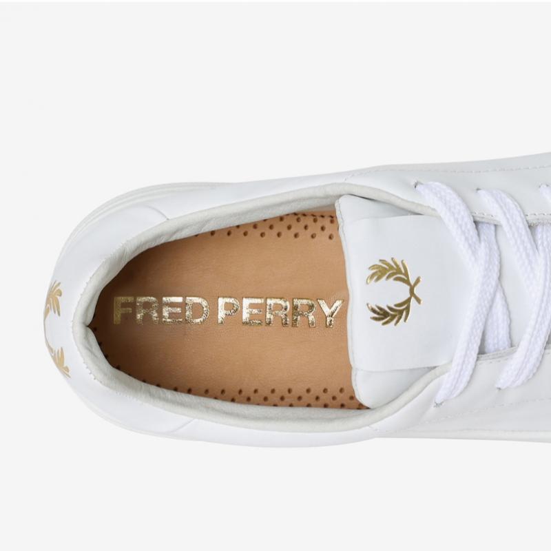 Fred Perry Мужские кроссовки S B80 Кожаные 23SS