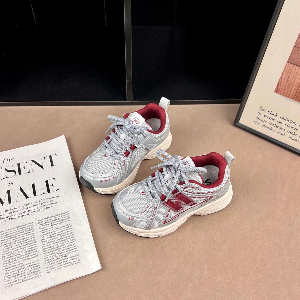 Модные детские спортивные кроссовки в корейском стиле с сеткой - Новинки Весна 2026, Легкие и дышащие для мальчиков и девочек.