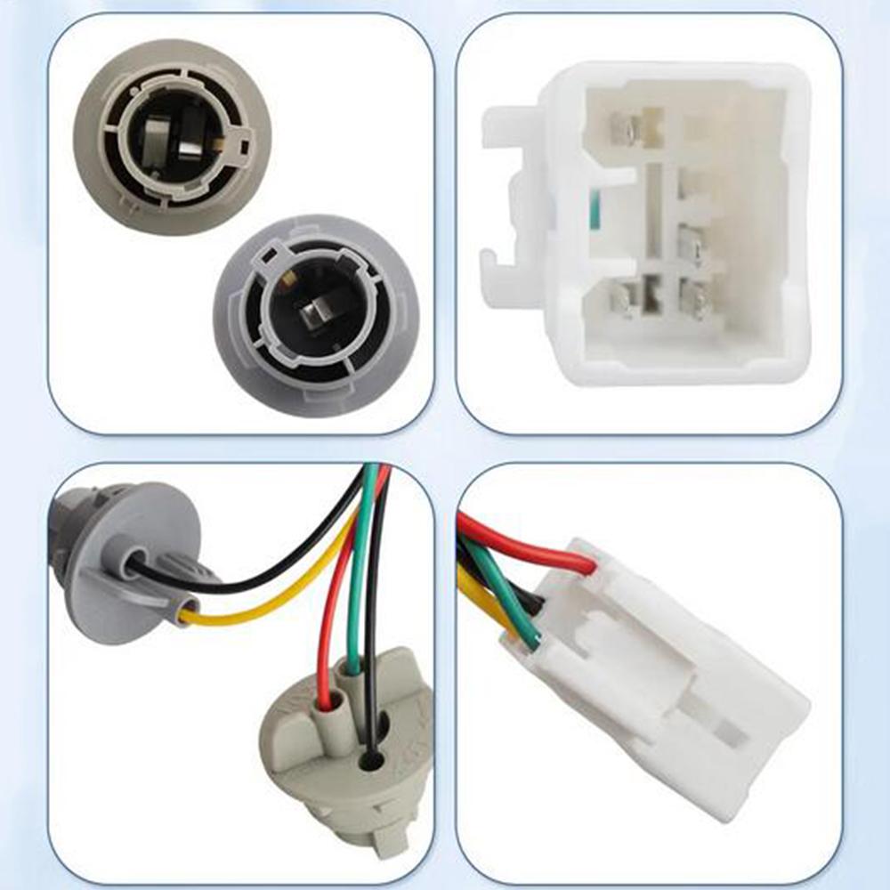 1× Tail Light Socket Wire Harness W/o Bulb 92470-A7000 For Kia Forte 2014-2016