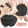 New Hand Palm Protector Gym Fitness Gloves Half Finger Lifting Palm Dumbbell Grips Pads Weightlifting Training Glove Gym Workout