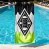 Borussia Monchengladbach Print Beach Towel Design, Soft, Lightweight. for Home Bathroom, Spa, Pool, Yoga, Surfing, Camping, Gift for Family, Friend