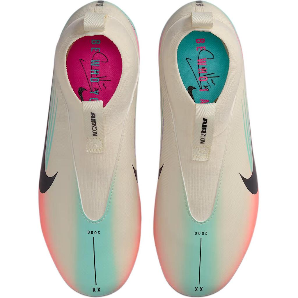Сэм Керр x Nike Mercurial Superfly 10 Academy GS MG Бледно-слоновая кость Черный Детские бутсы Серый IB4439-100