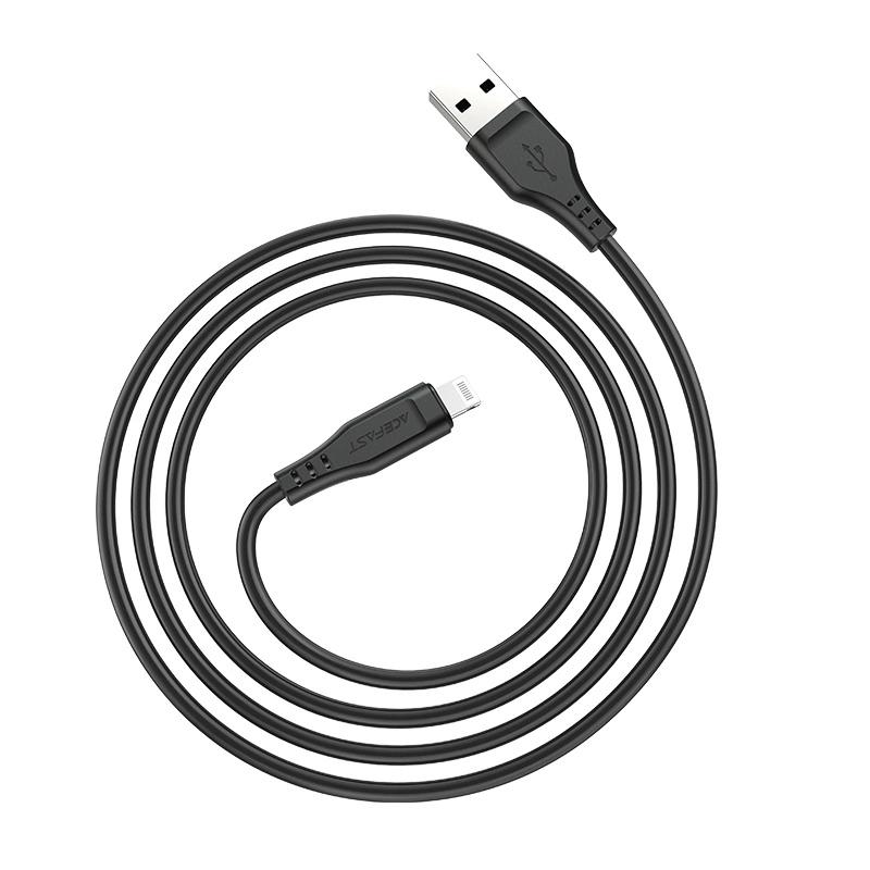 Acefast Mfi Usb - Lightning Cable 1.2M, 2.4A White (C3-02 White)