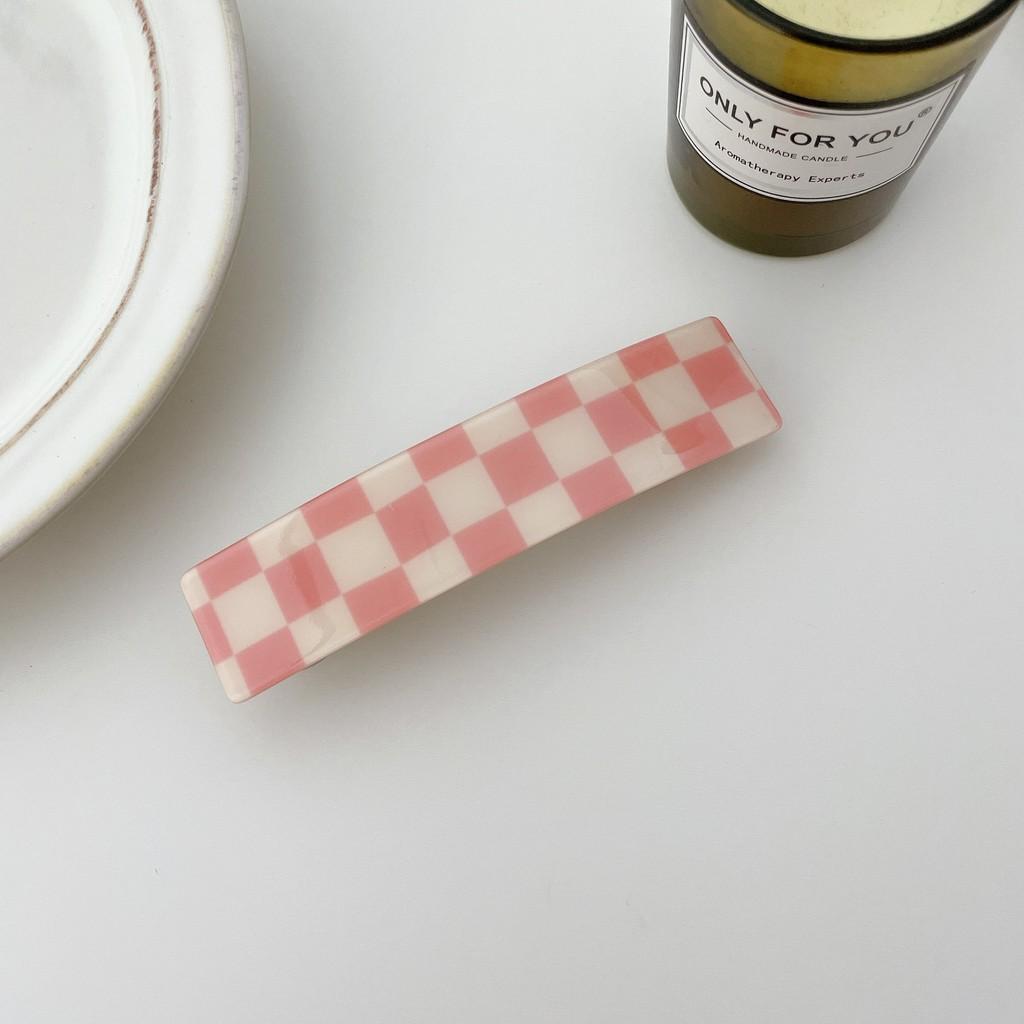 Шикарная квадратная заколка для волос 10,2 см для женщин, ручной работы в ретро-дизайне, доступна в различных цветах, идеально подходит для модных и повседневных случаев