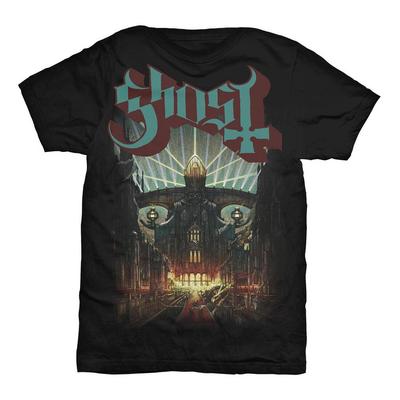 Футболка Ghost Группа Meliora Рок Новая Черная Официальная