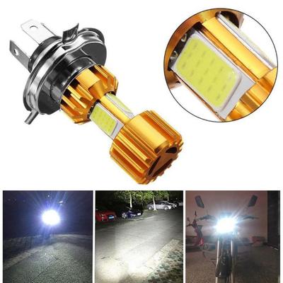 18W H4 6000K 2000LM COB Светодиодная яркая передняя лампа для фар мотоцикла