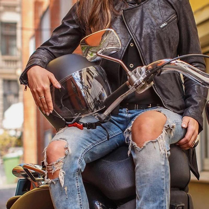 Зажим для подбородка мотоциклетного шлема, быстросъемная пряжка, черная, красная, гнездо для замка мотоциклетного шлема, 10-секционная пряжка