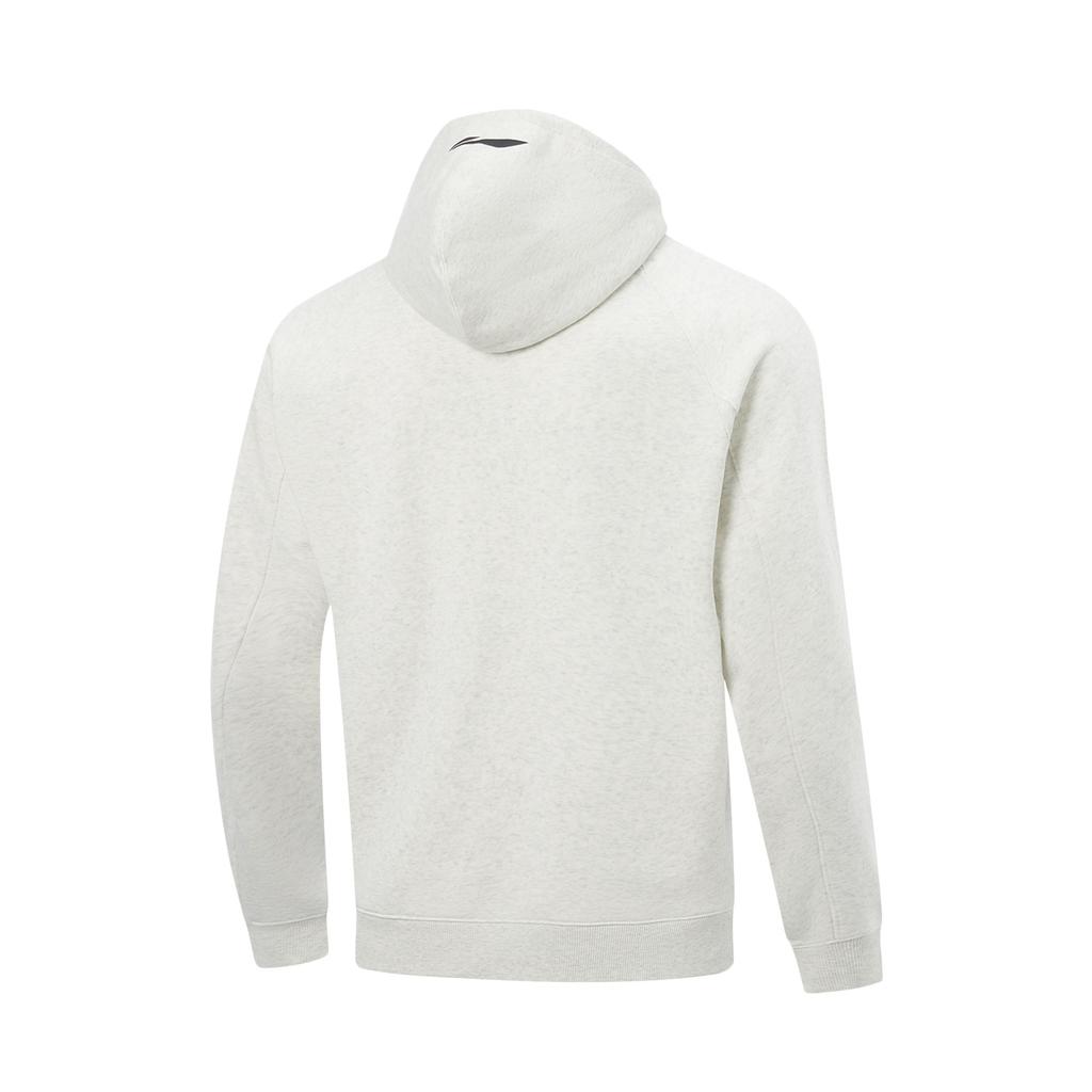 Li Ning Баскетбольная серия Флисовая подкладка Теплая Повседневная Универсальная Удобная Свободная Модная Толстовка Мужские худи AWDVP17-5