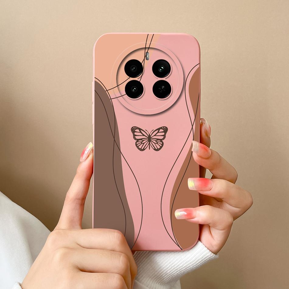 Чехол в форме сердца для Realme 12 Pro Plus 12 Lite Задняя крышка для Realme12 4G Чехол из жидкого силикона Защита камеры Корпус телефона