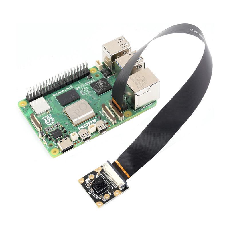 Камера Raspberry Pi 5-го поколения: IMX219 8 МП, 79,3/120° FOV, с кабелем MIPI-CSI 20 см