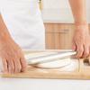 Rolling Pin Roll Comfortable Grip Portable Cookie Roller for Pastries Pie Crust Cookies