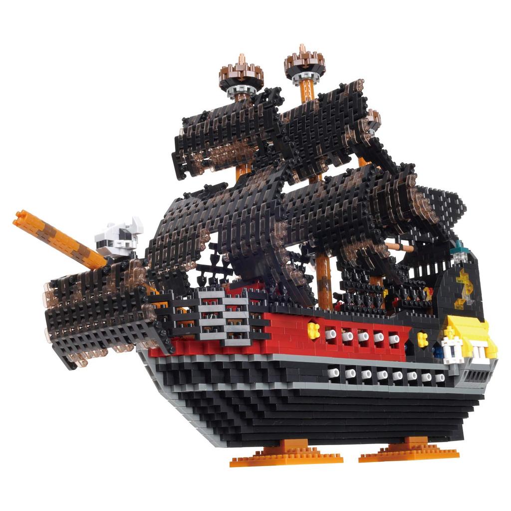 Kawada Nanoblock Pirate Ship Deluxe Edition NB-050