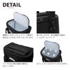 AO Coolers 18 Pack Trunk Soft Cooler Black 17L Lightweight Cold Storage Cooler Box Cooler Bag Vertical Storage Cold Storage Bag Outdoor Camping Picnic