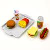 Sugata Iwako Burger Blister SCER961099 Eraser, Shop, 10-pack, Pack,