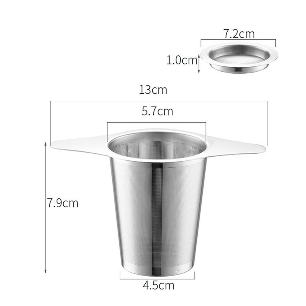 Large Capacity Mesh Strainer Stainless Steel Teapots Hot Mugs  Home