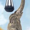 Elephant Statue Solar Light All-Weather IP44 Waterproof Solar Lamp
