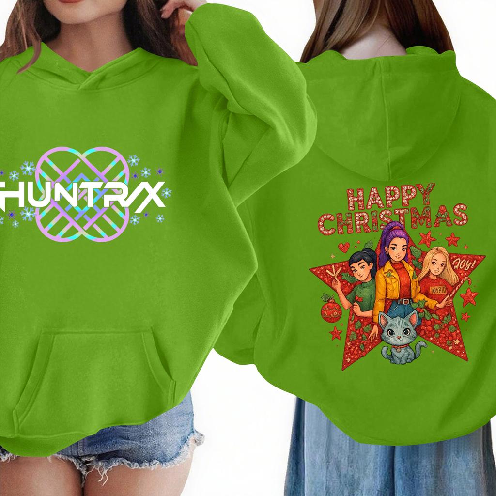 Children's Long-sleeved Loose Pullover Letter-printed Hooded Sweatshirt