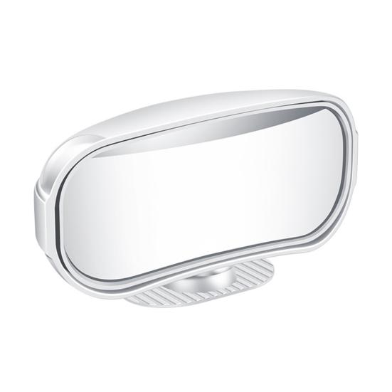 Прямоугольное автомобильное зеркало заднего вида для слепых зон, простота установки, регулируемый угол, автоматический выпуклый, широкий угол