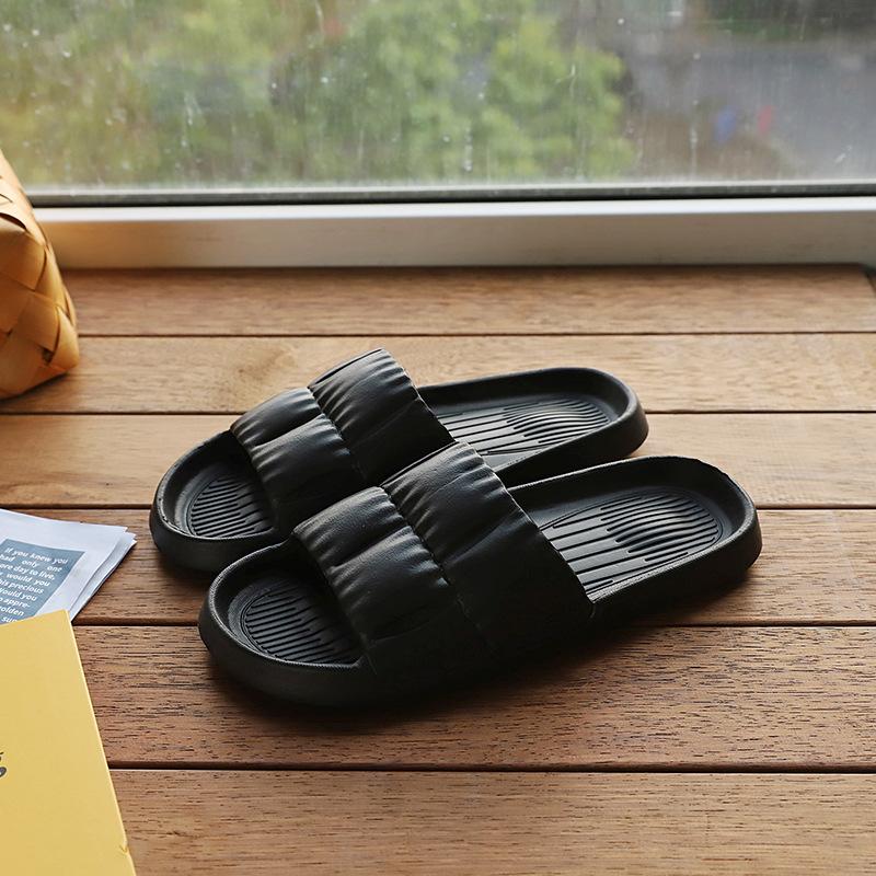 Summer Soft Sole EVA Household Slippers Women's Non Slip Home Bathroom Shower Couple Cool Slippers