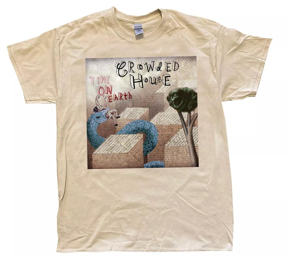 Time On Earth Album by Crowded House T Shirt Full Size S-5XL Unisex T-Shirt