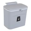 Fr 7/9L Kitchen Waste Bin Garbage Can Wall Mounted with Sliding Lid for Under Si
