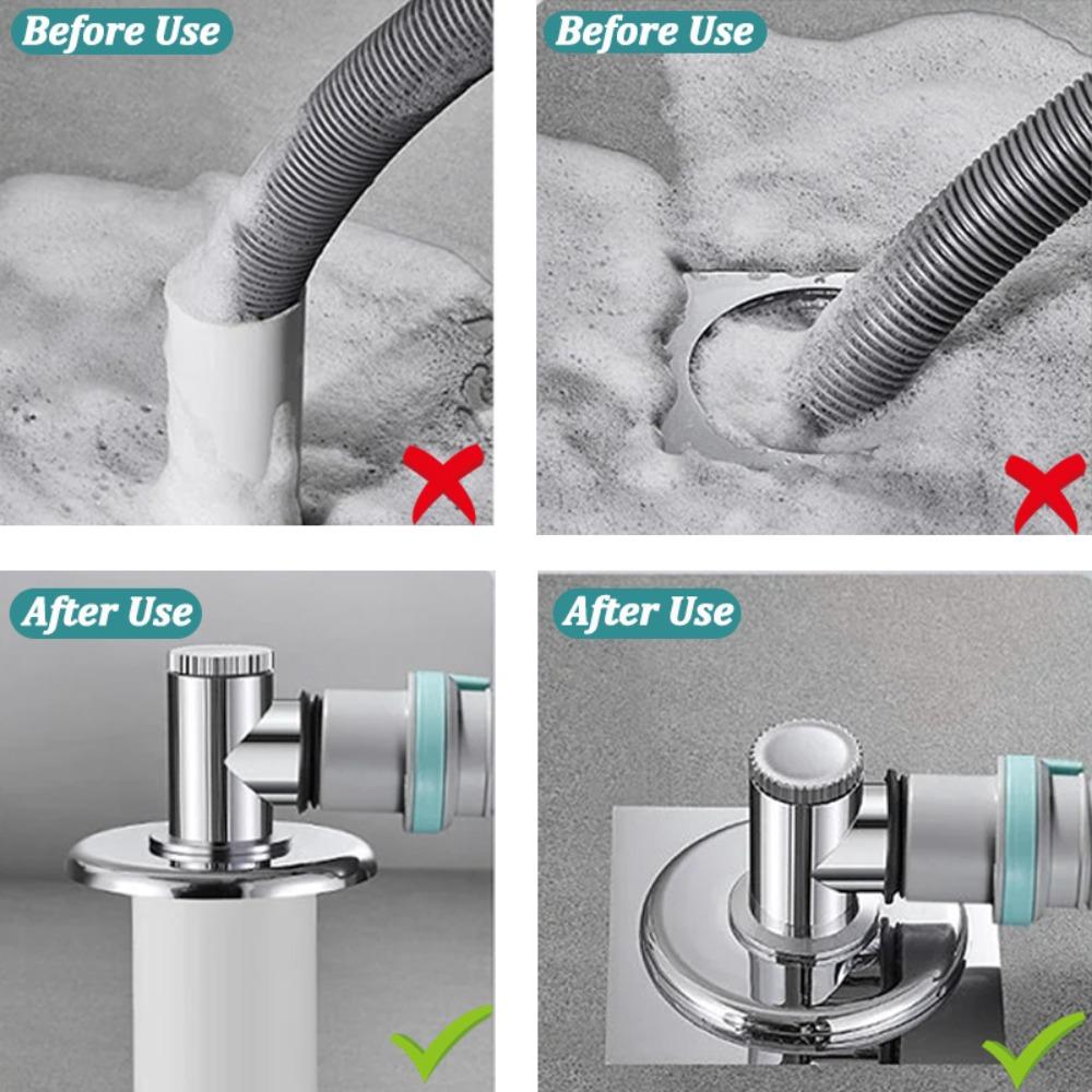 Deodorant Drain Cover Drain Floor Drain Adapter Anti-Overflow Sewer Connector Washing Machine