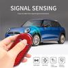Real Carbon Fiber Car Remote Key Case Cover Shell For Mini Cooper E/SE J01 EV J05 F65 F66 F67 Car Key Protection Accessories