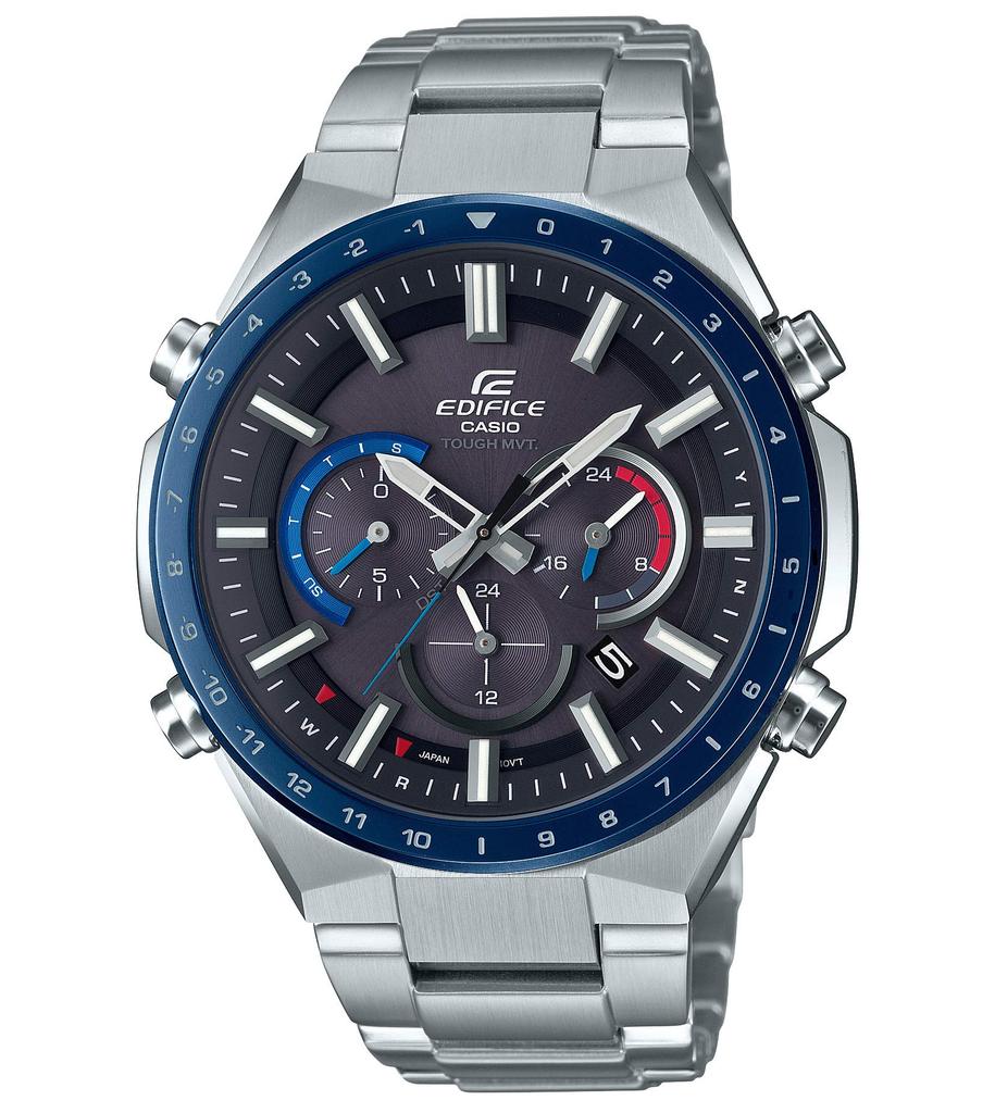 Casio EDIFICE EQW-T660DB-1BJF Солнечные Радиоуправляемые Часы Мужские Сапфировое Стекло Multiband 6 Нержавеющая Сталь