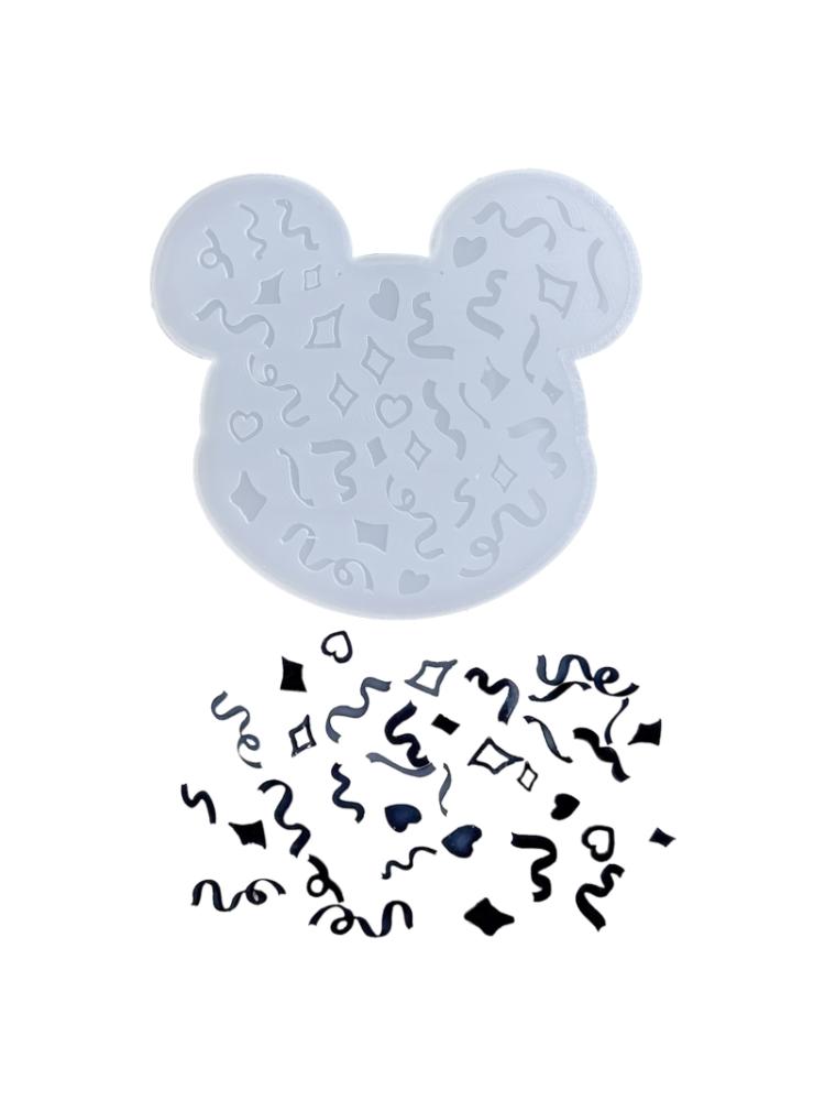 Цветная полоса, зыбучий песок, силиконовая форма, смола, встряхивающая чашка, форма для кулона, украшения, брелока, изготовление поделок своими руками