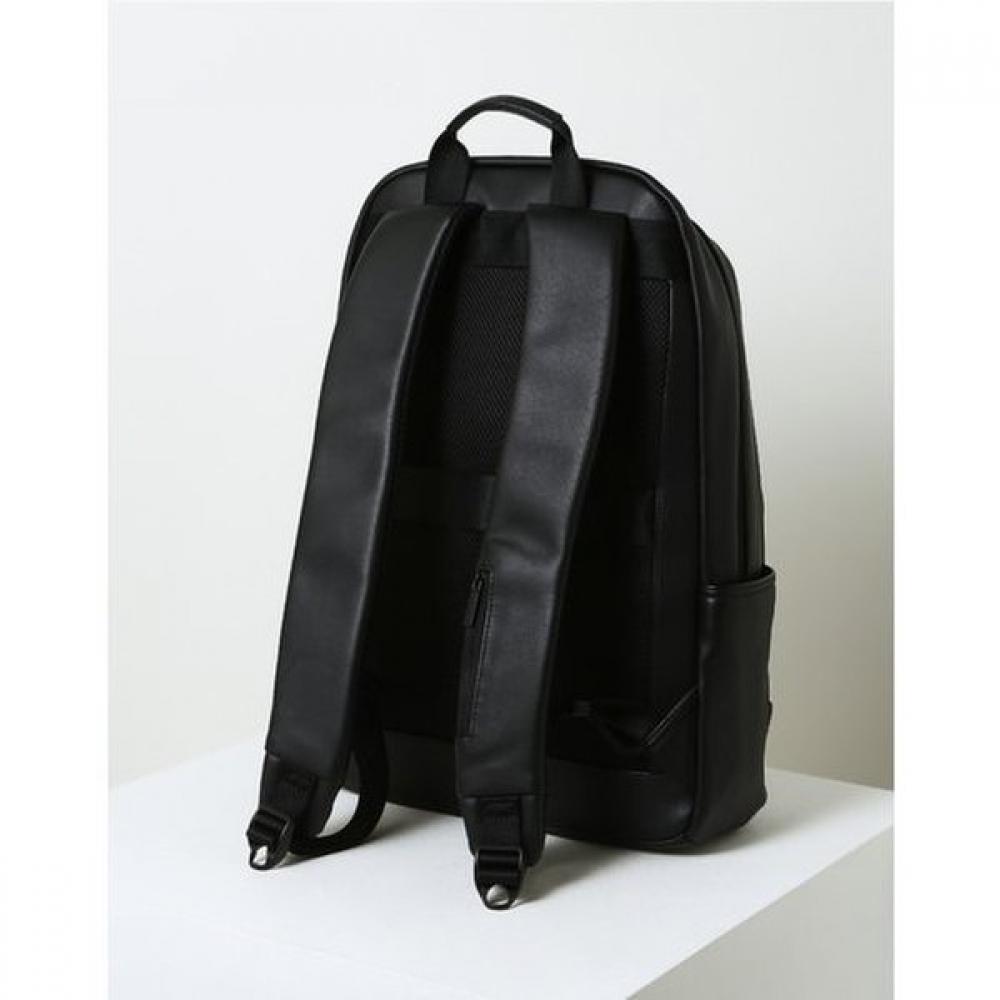 Daks 16 Inch Laptop Storage Black Pu Backpack Dbba6f696bk