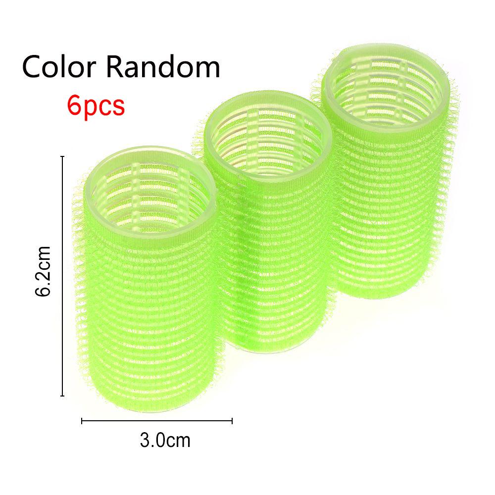 Multi Size Black Self Grip Hair Rollers Pro Salon Hairdressing Curlers Hair Design Sticky Cling Style For DIY Hair Styling