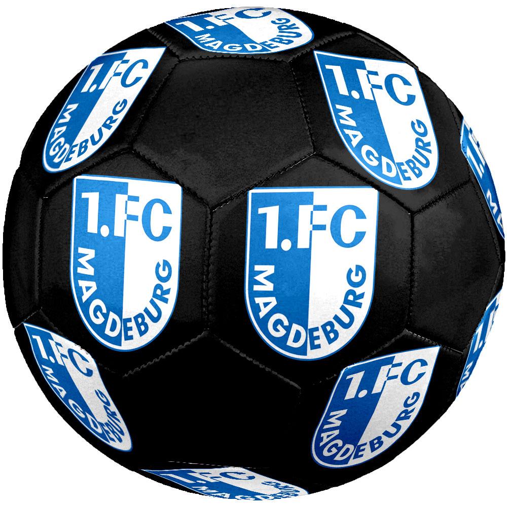 Футбольный мяч 1.FC Magdeburg, размер 5, машинная строчка, ПВХ, прочный и с высоким отскоком, подходит для всех возрастов, фанатская атрибутика, для матчей и игр на открытом воздухе.