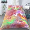 Комплект постельного белья Cloud Duvet Cover Set Microfiber Universe Outer Space Sea of Cloud Mystic Bedding Set Abstract Pattern King Twin Beder Cover