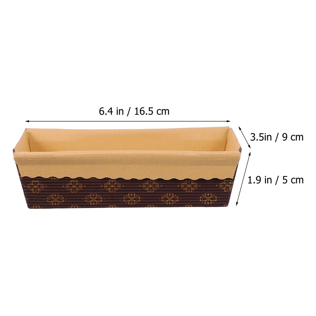 25 шт. Противень для хлеба Уникальная форма для кухни Тарелки Формы для торта Формы для выпечки Бумажная коробка для тостов Практичные формы для лофта