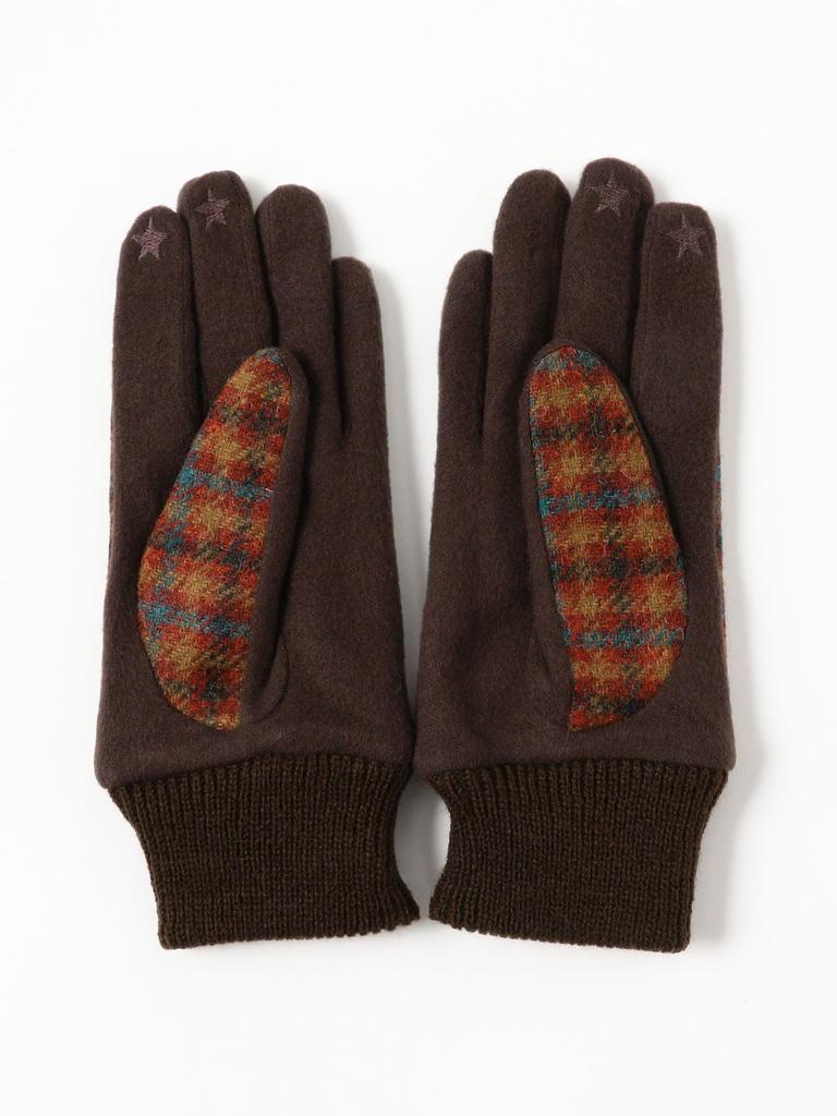 Перчатки-варежки Ray Beams MOON, Женские, 2025AW, Коричневые, Один размер