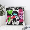 Deltarune Квадратная наволочка Тэнна Чехлы для подушек Смешная полиэстеровая декоративная наволочка для дома 18x18