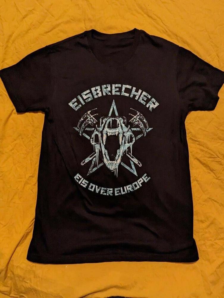 Футболка Eisbrecher Band Черный Цвет Полный Размер Унисекс OM1936
