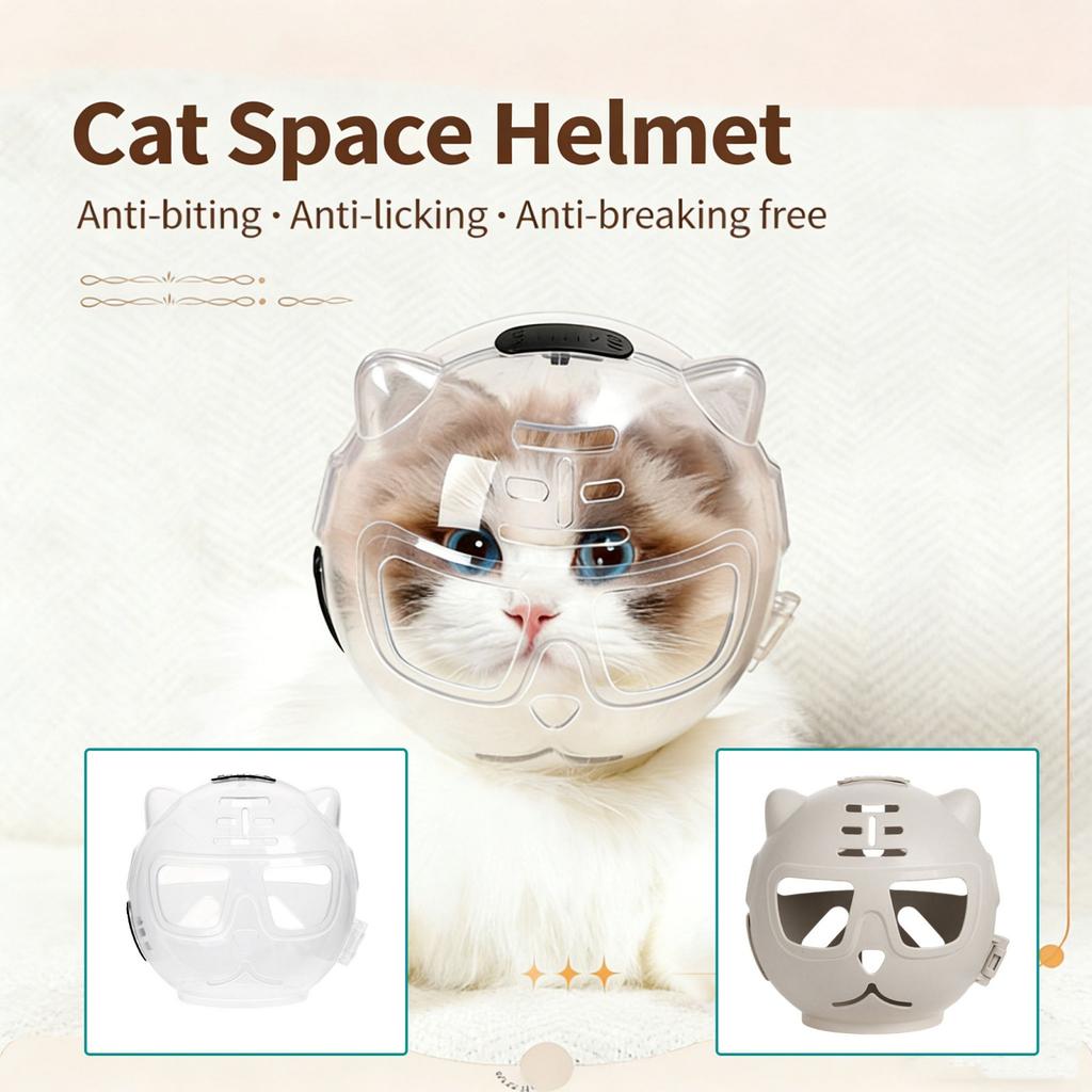 Space Head Cover Head Cap To Prevent Biting. Bathtub Nail Clipper. Fighting And Scratching Prevention. Elizabeth Collar Pet Supplies.