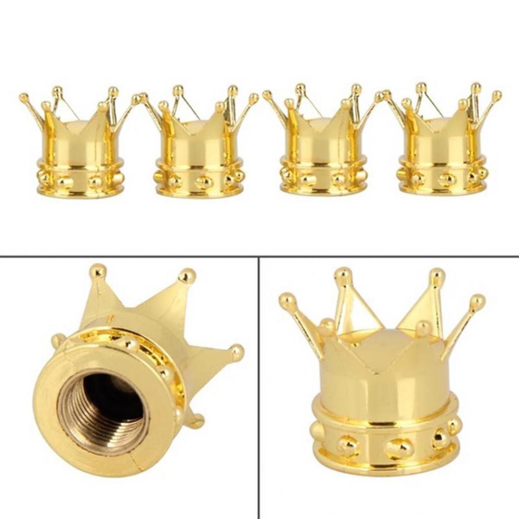 4 шт. Корона универсальные автомобильные грузовые шины колеса воздушного клапана штока противопыльные колпачки