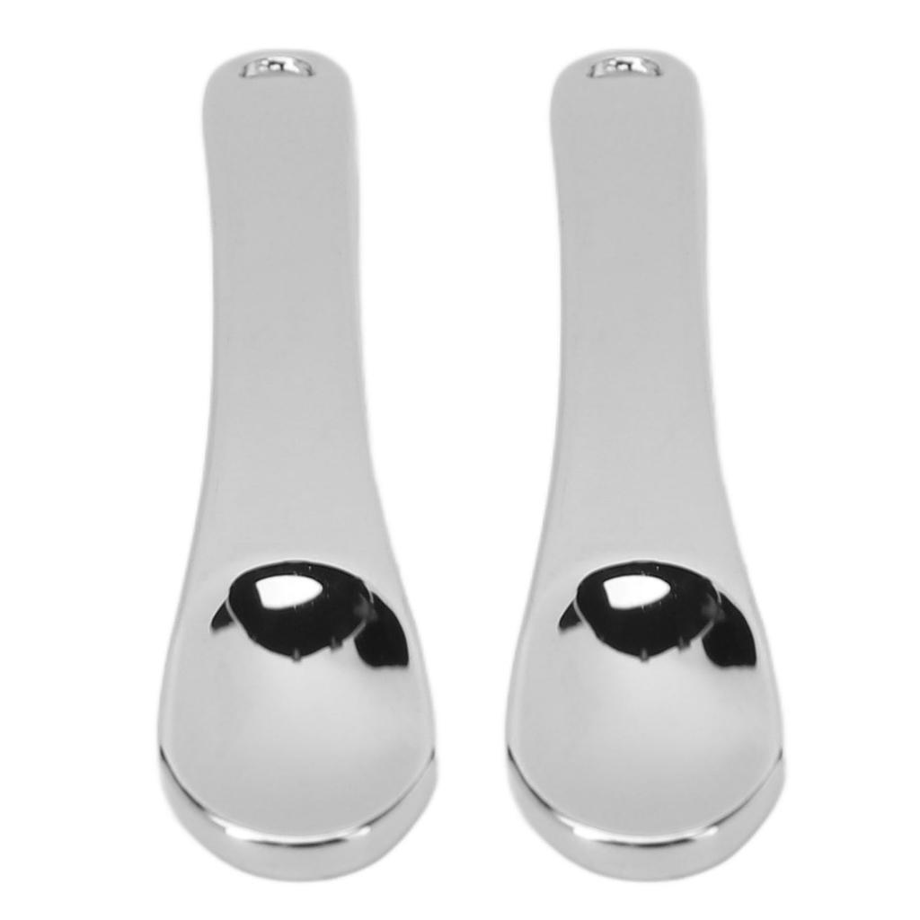 2PCS Eye Cream Spoon Stainless Steel Makeup Applicator Spoon Skin Care Cosmetic Tiny Spatula