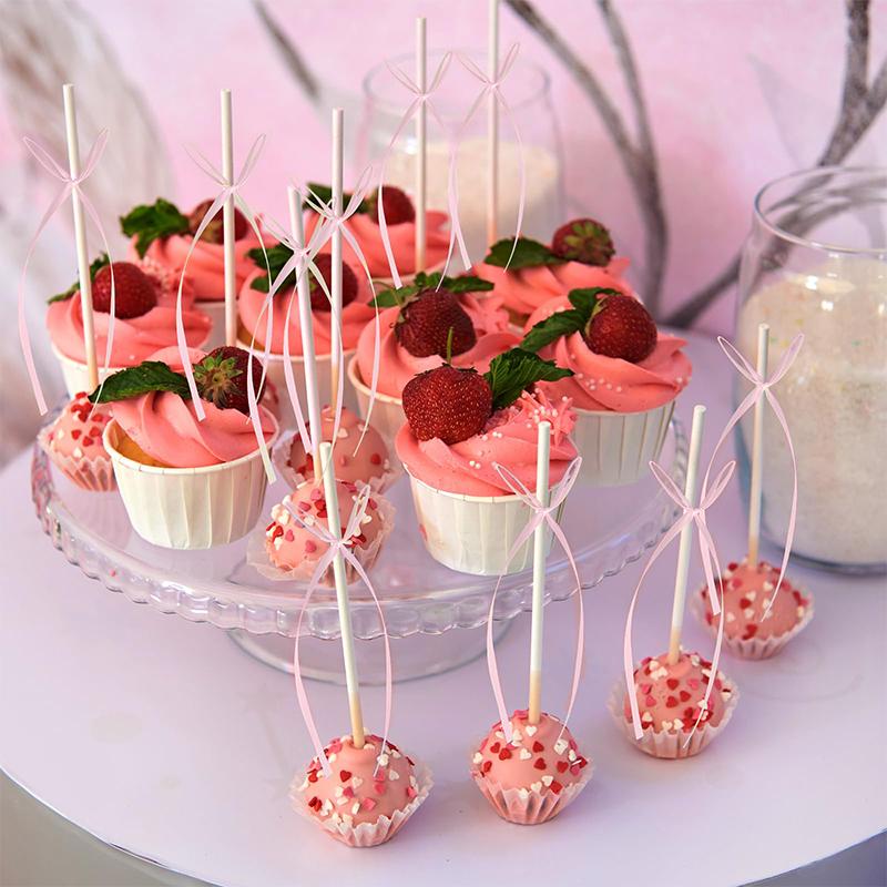 30 шт. Бантики Топперы для торта, Бантики Украшения для торта, Бантики Украшения для торта на День рождения, Свадьбу, Юбилей, Детский праздник