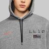 Jordan Why Not Sweatshirts Men's Gray Hooded Moderate Regular CW4254-091