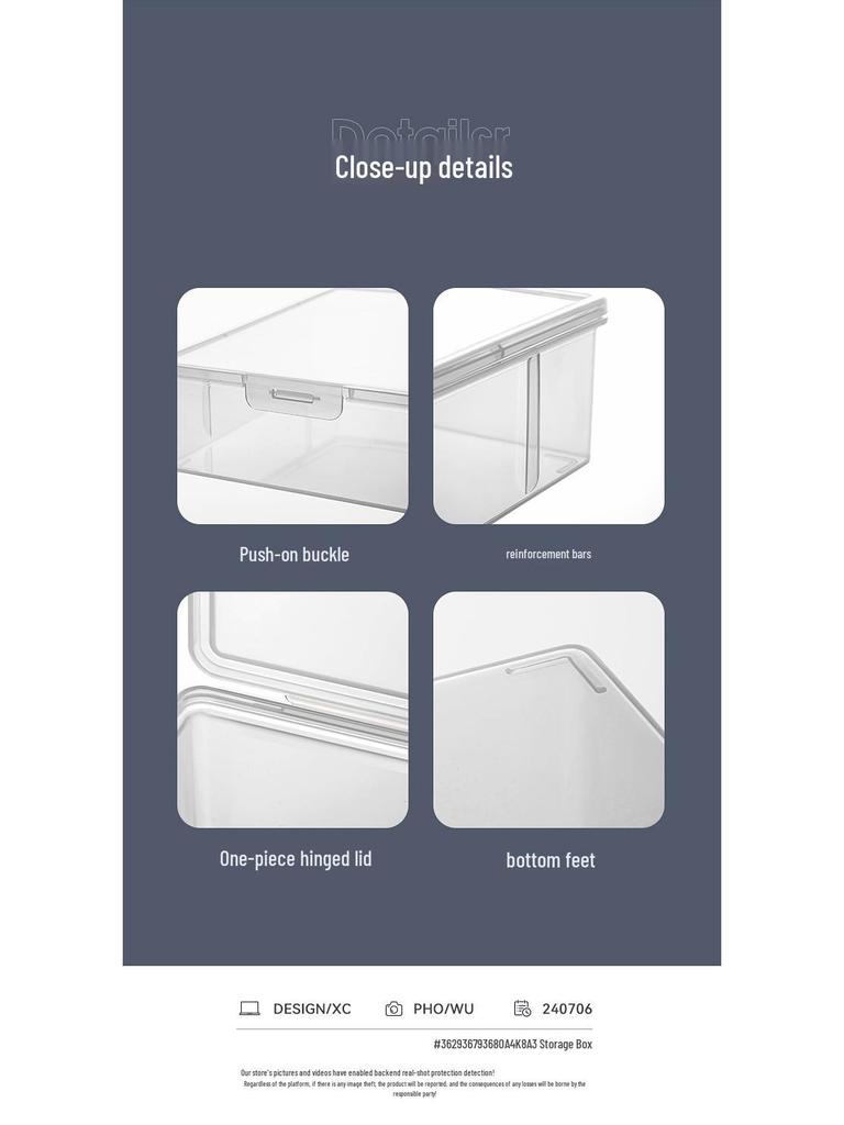 Прозрачный файл-пакет формата A3 - Вместительный ящик для хранения художественных принадлежностей и органайзер для альбомов для рисования 8K