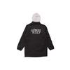 Vans Logo Printed Letter Hooded Zipper Warm Cotton Jacket Men Jackets Black VN0A5F6XBLK