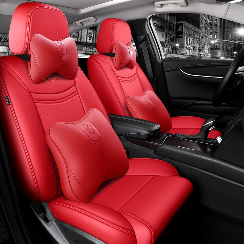 Buick Regal, Excelle, GL6, Encore - Genuine Leather Car Seat Cushion, All-Season Universal Fit