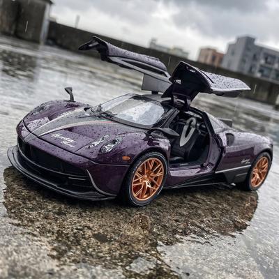 1:22 Pagani Huayra Dinastia Гиперкар Сплав Металл Литье под давлением Модель Машинки Оттяни и Поедь Детская Игрушка Машинка Подарок на День Рождения Для Мальчика Ребенка Друга